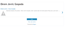 Tablet Screenshot of ekremjevric.blogspot.com