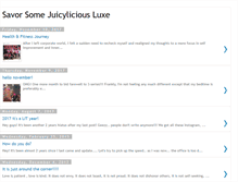 Tablet Screenshot of juicyliciousluxe.blogspot.com