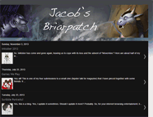 Tablet Screenshot of jacobsbriarpatch.blogspot.com