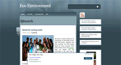 Desktop Screenshot of ecoenvironmentofearth.blogspot.com