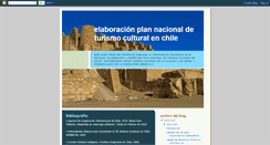 Desktop Screenshot of plannacionalturismocultural.blogspot.com