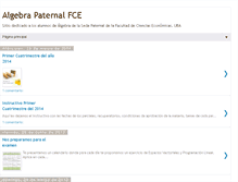 Tablet Screenshot of algebrapaternalfce.blogspot.com