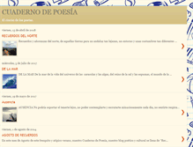 Tablet Screenshot of cuadernodepoesia.blogspot.com