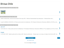 Tablet Screenshot of divisaschile.blogspot.com