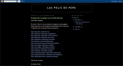 Desktop Screenshot of laspelisdepepe.blogspot.com