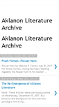 Mobile Screenshot of aklanonlitarchive.blogspot.com