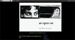 Desktop Screenshot of anopencar.blogspot.com