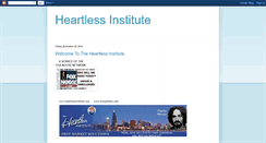 Desktop Screenshot of heartlessinstitute.blogspot.com