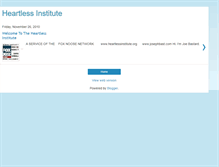 Tablet Screenshot of heartlessinstitute.blogspot.com