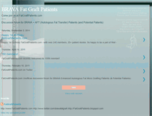 Tablet Screenshot of fatgraftpatients.blogspot.com