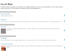 Tablet Screenshot of ivyenrose.blogspot.com