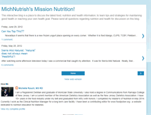 Tablet Screenshot of michnutrish.blogspot.com