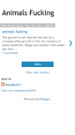 Mobile Screenshot of animalsfucking.blogspot.com