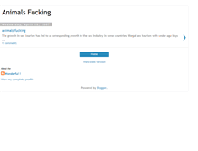 Tablet Screenshot of animalsfucking.blogspot.com