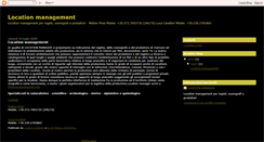 Desktop Screenshot of location-management.blogspot.com