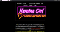 Desktop Screenshot of heroinegirl.blogspot.com
