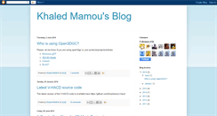 Desktop Screenshot of kmamou.blogspot.com