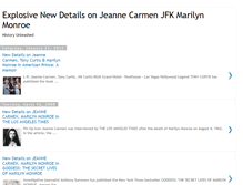 Tablet Screenshot of jeannecarmen-jfk-marilynmonroe.blogspot.com