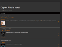 Tablet Screenshot of cupofpino.blogspot.com