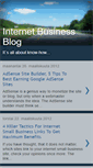 Mobile Screenshot of internet-business-tactics.blogspot.com