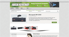 Desktop Screenshot of harga-keyboard-komputer.blogspot.com