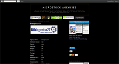 Desktop Screenshot of microstockagencies.blogspot.com