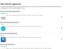 Tablet Screenshot of microstockagencies.blogspot.com
