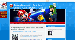 Desktop Screenshot of infogamesindonesia.blogspot.com