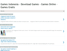 Tablet Screenshot of infogamesindonesia.blogspot.com