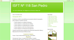 Desktop Screenshot of isft118.blogspot.com