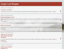 Tablet Screenshot of entretextosborges.blogspot.com