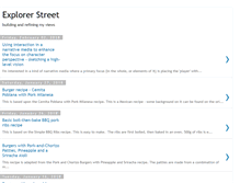 Tablet Screenshot of explorerstreet.blogspot.com