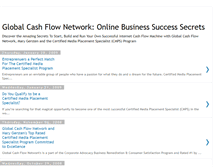 Tablet Screenshot of globalcashflownetwork.blogspot.com