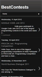 Mobile Screenshot of bestcontests.blogspot.com