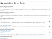 Tablet Screenshot of nccareercenter.blogspot.com