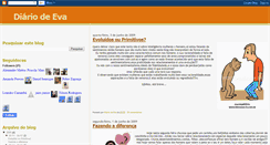 Desktop Screenshot of diariodeeva123.blogspot.com