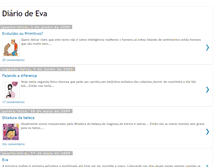 Tablet Screenshot of diariodeeva123.blogspot.com