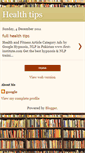 Mobile Screenshot of fullhealthtips09.blogspot.com