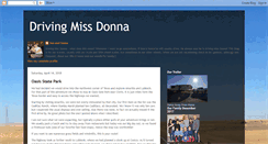 Desktop Screenshot of drivingmissdonna.blogspot.com