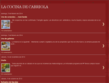 Tablet Screenshot of cabriola-marisolera.blogspot.com