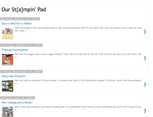 Tablet Screenshot of ourstampinpad.blogspot.com