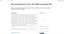 Desktop Screenshot of dynamicsgpforum.blogspot.com
