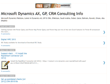 Tablet Screenshot of dynamicsgpforum.blogspot.com