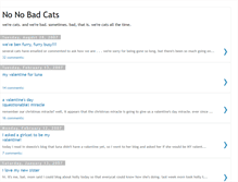 Tablet Screenshot of nonobadcats.blogspot.com