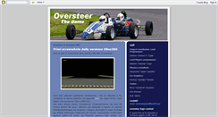 Desktop Screenshot of oversteergame.blogspot.com