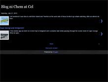 Tablet Screenshot of chemcel.blogspot.com