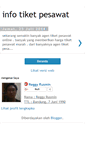 Mobile Screenshot of infotiketpesawat.blogspot.com