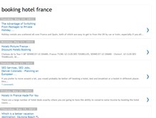 Tablet Screenshot of booking-hotel-france.blogspot.com