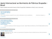 Tablet Screenshot of campanhainternacional.blogspot.com