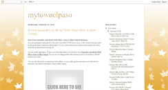 Desktop Screenshot of mytownelpaso.blogspot.com